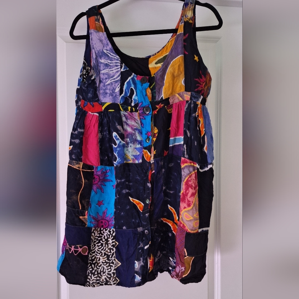 Flowy boho tank